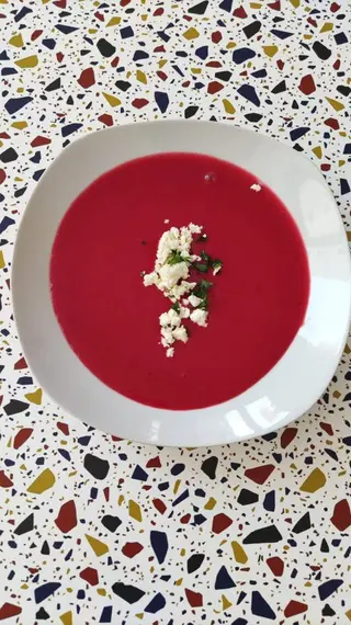 Crema De Remolacha