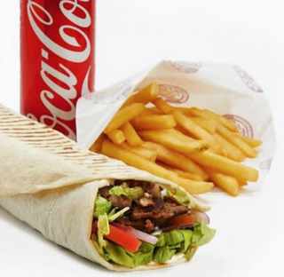 Menú Kebab Completo Pollo Con Patata Y Bebida