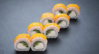 Рол Філадельфія з креветкою