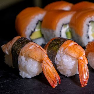    Sushi Nigiri De Langostinos (2 Pzs.) n#37 