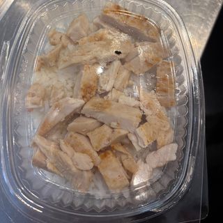 Riso bianco basmati con pollo