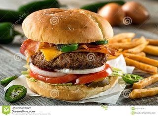 Hamburguesa Jalapeña