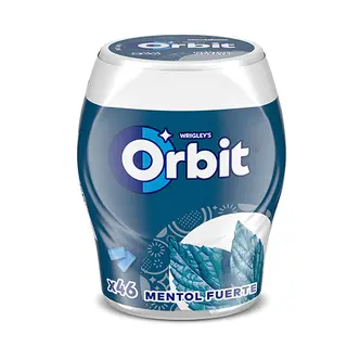 Chicles mentol fuerte Orbit Bote