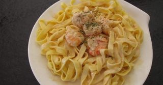 Tagliatelle Aux Crevettes