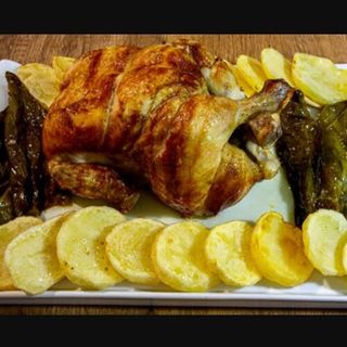 ½ Pollo Asado Grande (750 gr)