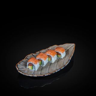 89B.Uramaki De Salmón Doble (8 Uds.)