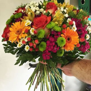 Bouquet misto fiori di stagione premium