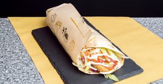 Piadina grande falafel