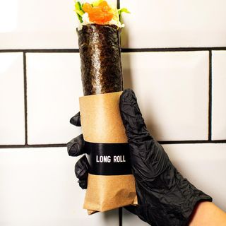 Катана темпура з лососем