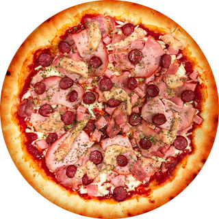 Піца 4 м'яса (725г)