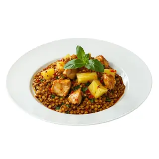 49. Pollo Dansak