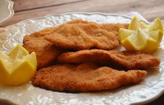 4 Filetes De Ternera Empanada