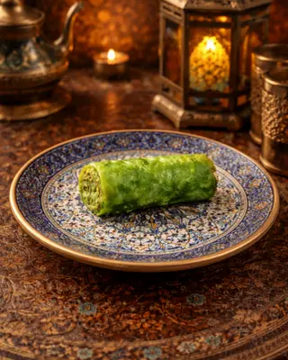 Baklawa  pistacjowa paluszek