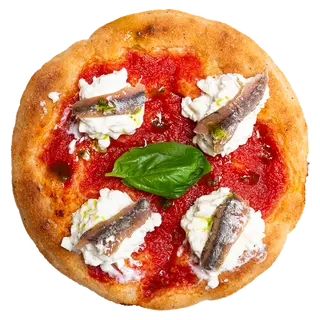 Burrata e alici di Cetara senza glutine