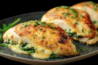 Pechuga De Pollo acompañada de Queso Gouda (2 Uds.)