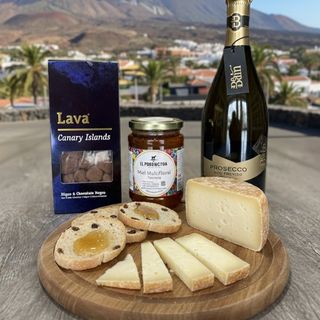 TAPAS dulce con Prosecco