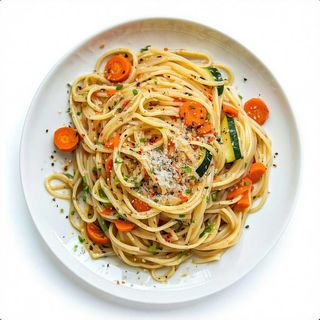 22. Spaghetti della casa saltati misti