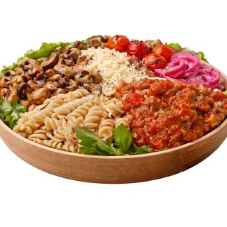 Ensalada de pasta mediterránea