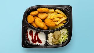 Порция пилешки хапки