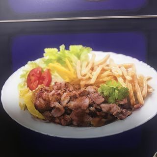 Plato Kebab De Pollo