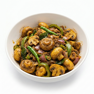 Chilli mushroom fry (post)