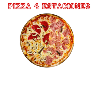 Pizza 4 Estaciones (28 Cm.)