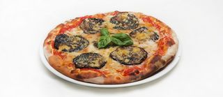 Pizza sottile Melanzane