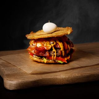 Patacón Burger De Ternera