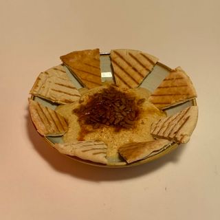 Dip de Hummus Casero con Pan de Pita