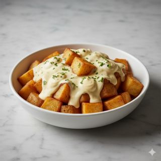 Patatas alioli (ración)