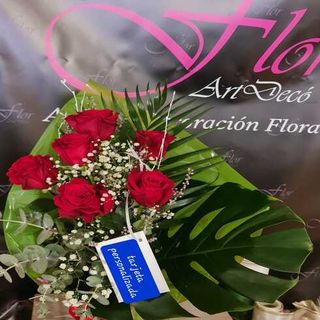 Media Docena Rosas Rojas