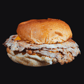 Triple Chicken Smash Burger