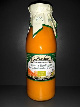 Crema Ecológica De Zanahoria Y Coco