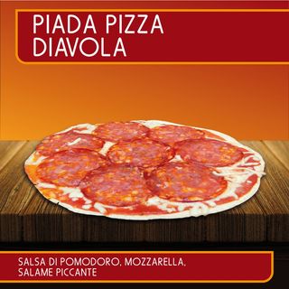 Piada Pizza Diavola