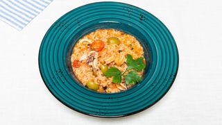 Rižoto sa lignjama i kozicama