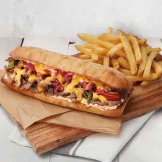 PHILLY CHEESESTEAK SANDWICH
