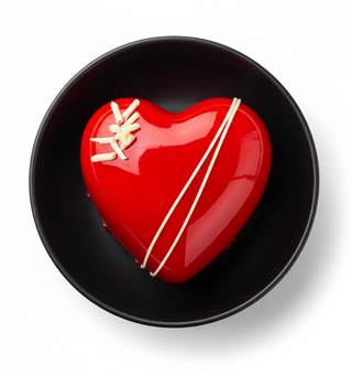 Monoporzione Cuore Rosso