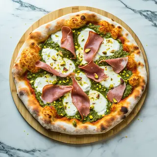 Mortadella e pistacchio