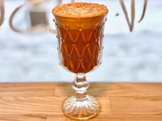 Кокосовий Какао-Лате