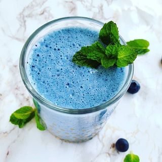 Блакитна матча лате 500мл