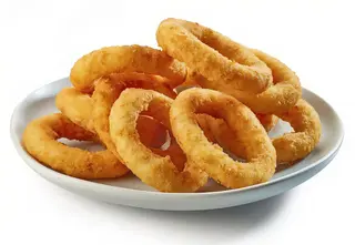 Portion Of Onion Rings