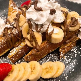 Toast Nutella banan