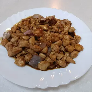 Chicken With Onion & Green Chilli