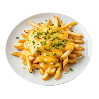Cheese Fries Con Queso