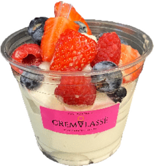 Yogurt con frutta di stagione