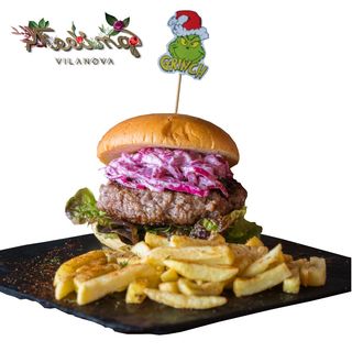 Hamburguesa Grinch