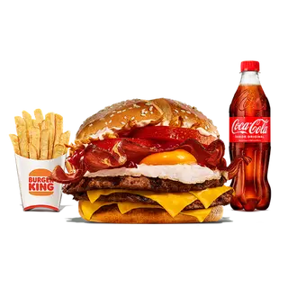 Menu Double The King Ovo