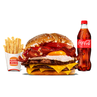 Menu Double The King Ovo