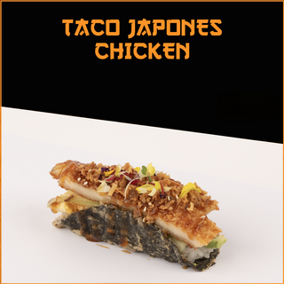 Taco japonés chicken (1 ud.)