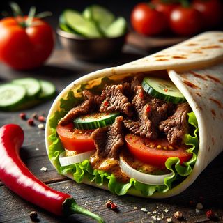 Shaorma carne vita-berbecuț premium